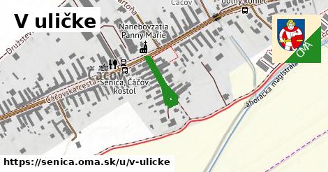 ilustrácia k V uličke, Senica - 183 m