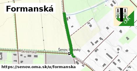 Formanská, Šenov