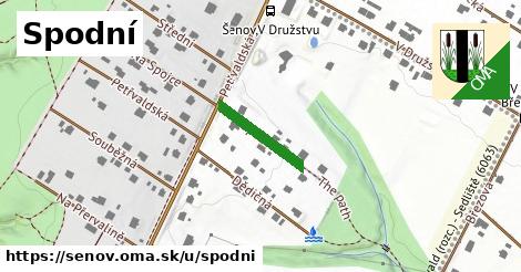 Spodní, Šenov