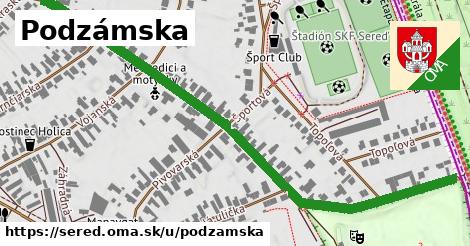 Podzámska, Sereď