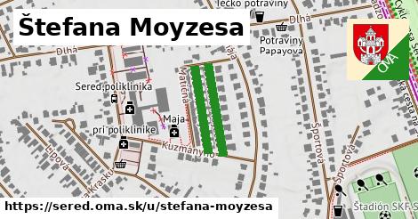 Štefana Moyzesa, Sereď