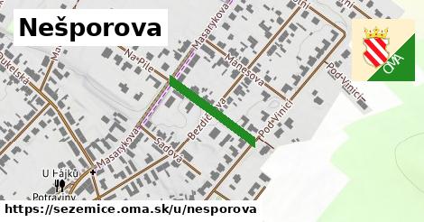 Nešporova, Sezemice