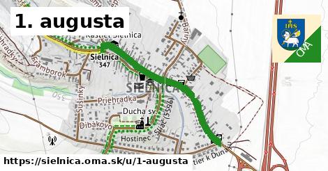 ilustrácia k 1. augusta, Sielnica - 0,74 km