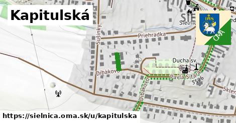 Kapitulská, Sielnica