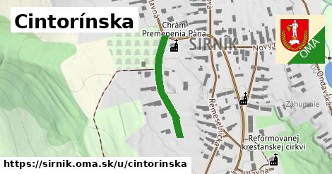 ilustrácia k Cintorínska, Sirník - 238 m