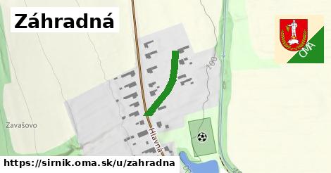 ilustrácia k Záhradná, Sirník - 166 m
