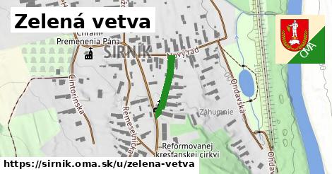 ilustrácia k Zelená vetva, Sirník - 140 m