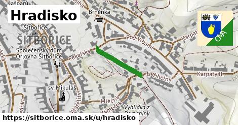 ilustrácia k Hradisko, Šitbořice - 166 m