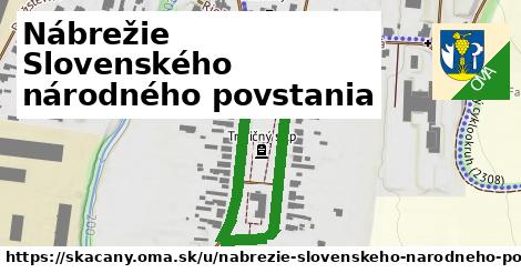 Nábrežie Slovenského národného povstania, Skačany