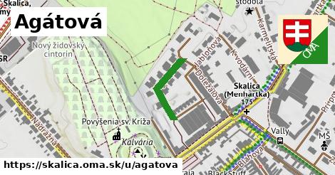 Agátová, Skalica