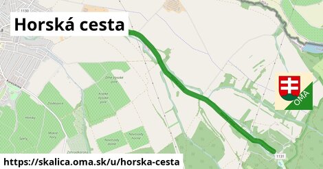 Horská cesta, Skalica