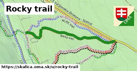 Rocky trail, Skalica