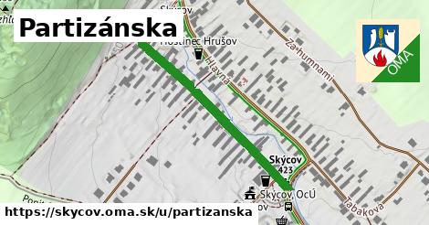 ilustrácia k Partizánska, Skýcov - 366 m