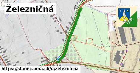 Železničná, Slanec