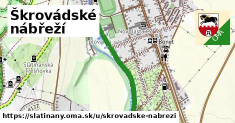 Škrovádské nábřeží, Slatiňany