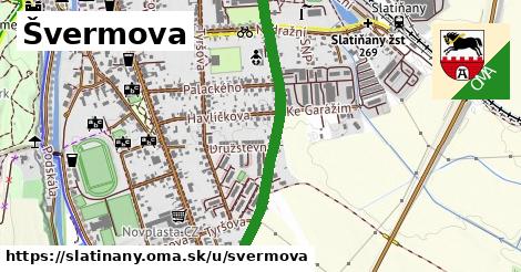 ilustrácia k Švermova, Slatiňany - 1,04 km