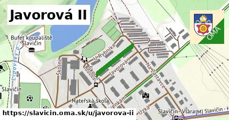 ilustrácia k Javorová II, Slavičín - 153 m