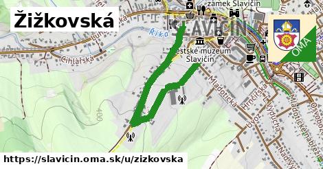 ilustrácia k Žižkovská, Slavičín - 0,95 km