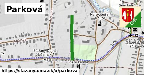 ilustrácia k Parková, Sľažany - 234 m