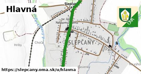 Hlavná, Slepčany