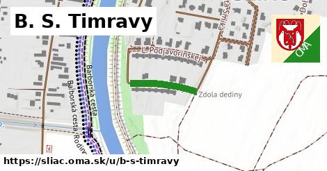 B. S. Timravy, Sliač