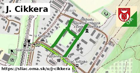 J. Cikkera, Sliač