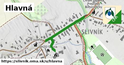 ilustrácia k Hlavná, Slivník - 373 m