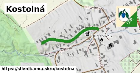 ilustrácia k Kostolná, Slivník - 332 m