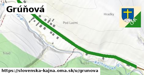 Grúňová, Slovenská Kajňa