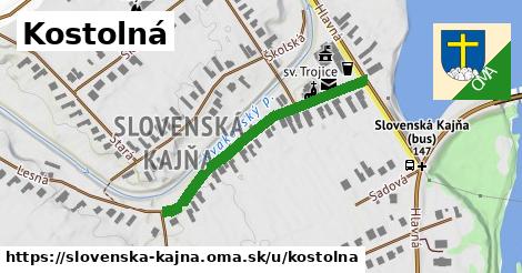 ilustrácia k Kostolná, Slovenská Kajňa - 354 m