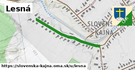 ilustrácia k Lesná, Slovenská Kajňa - 385 m