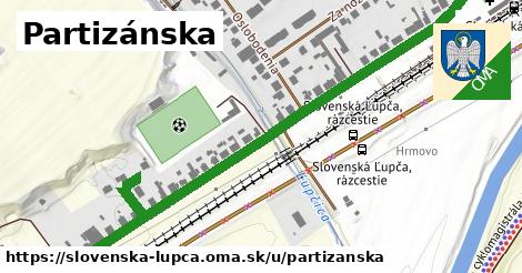 ilustrácia k Partizánska, Slovenská Ľupča - 0,80 km