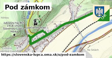 ilustrácia k Pod zámkom, Slovenská Ľupča - 1,39 km