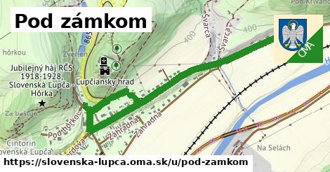 ilustrácia k Pod zámkom, Slovenská Ľupča - 1,39 km