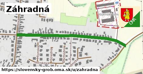 Záhradná, Slovenský Grob