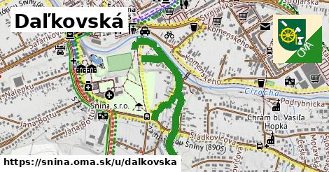 ilustrácia k Daľkovská, Snina - 0,96 km