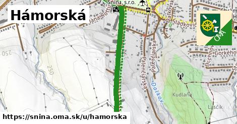 ilustrácia k Hámorská, Snina - 0,70 km