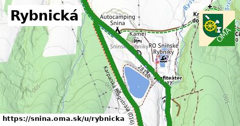 ilustrácia k Rybnická, Snina - 3,2 km