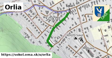 ilustrácia k Orlia, Sokoľ - 287 m