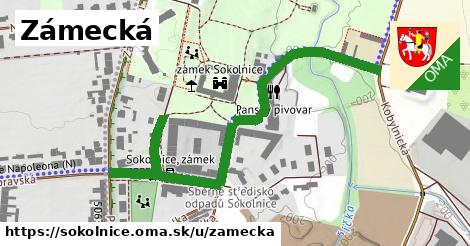 ilustrácia k Zámecká, Sokolnice - 682 m