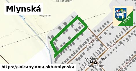 ilustrácia k Mlynská, Solčany - 585 m