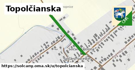 Topolčianska, Solčany