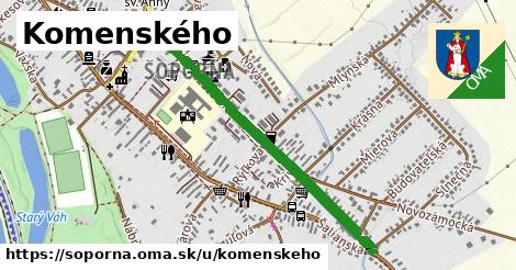 ilustrácia k Komenského, Šoporňa - 0,95 km