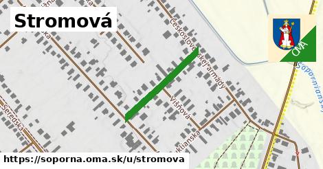 Stromová, Šoporňa