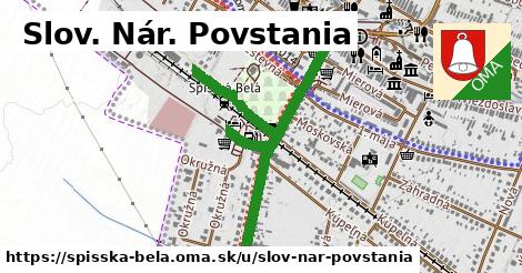 ilustrácia k Slov. Nár. Povstania, Spišská Belá - 1,21 km
