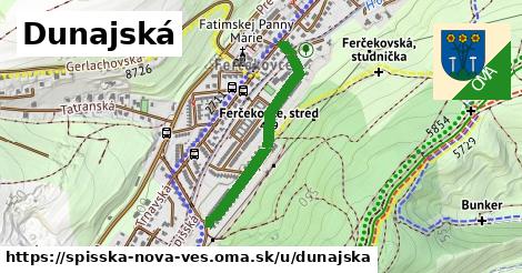 ilustrácia k Dunajská, Spišská Nová Ves - 620 m