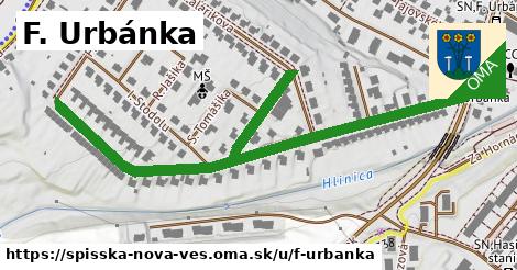 F. Urbánka, Spišská Nová Ves