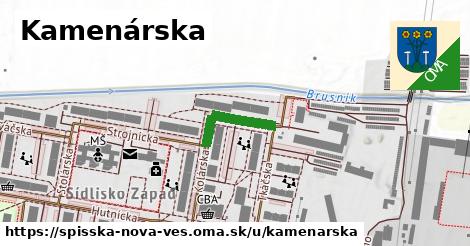 ilustrácia k Kamenárska, Spišská Nová Ves - 150 m