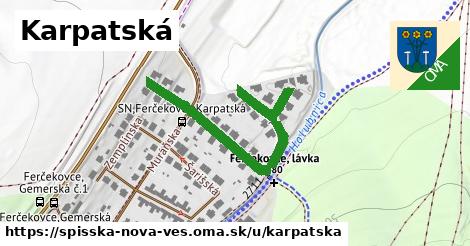 ilustrácia k Karpatská, Spišská Nová Ves - 455 m