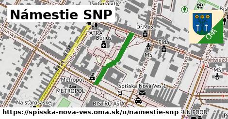 Námestie SNP, Spišská Nová Ves